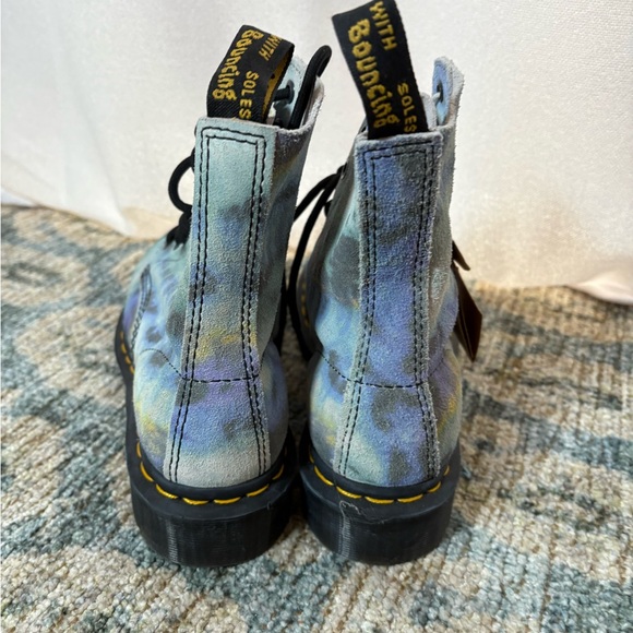 NWT DR MARTENS 1460‎ PASCAL TIE DYE LACE UP BOOTS Size 6 - Picture 4 of 7